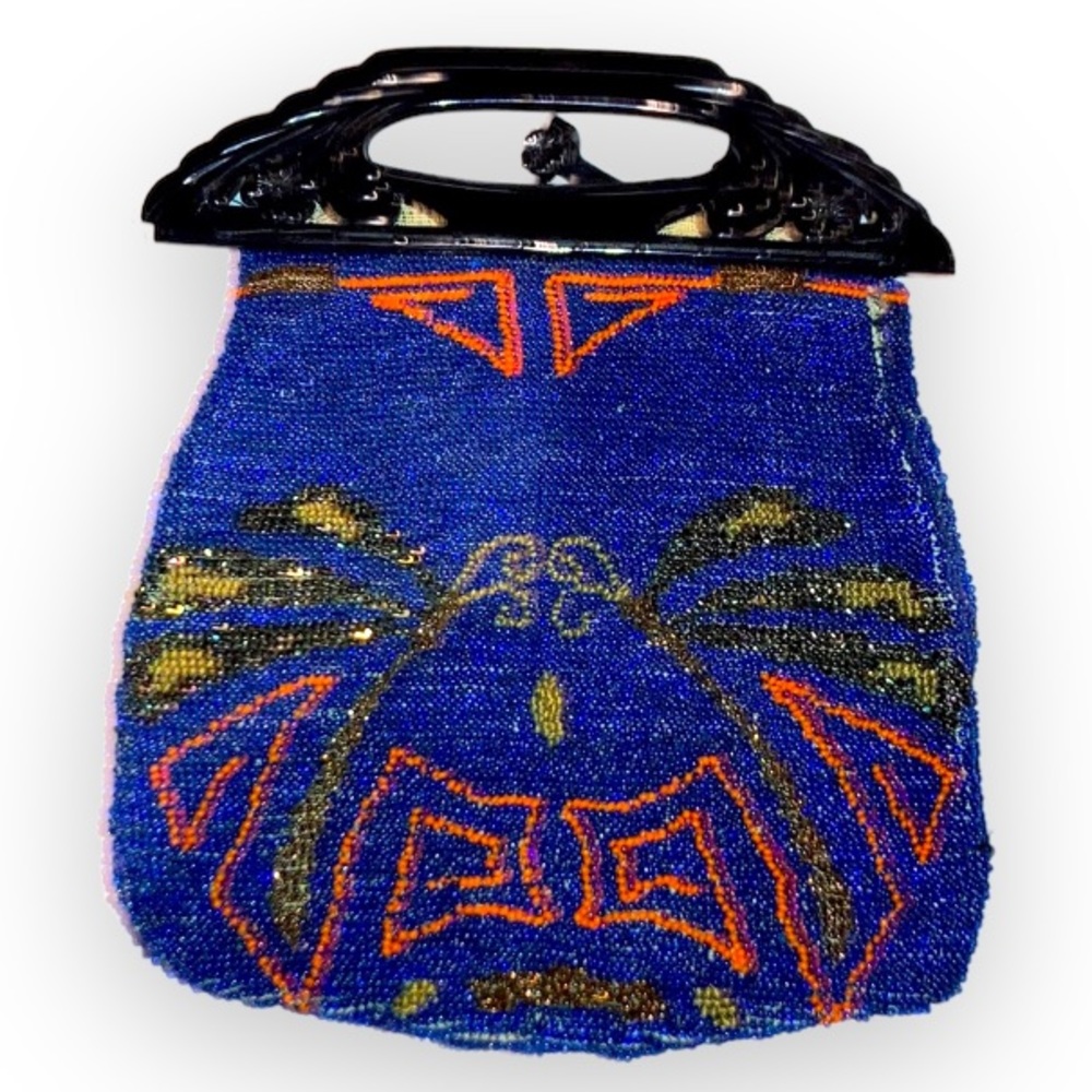 Vintage Native beaded clutch